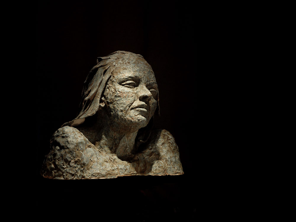 Sculpture of womans head to buy